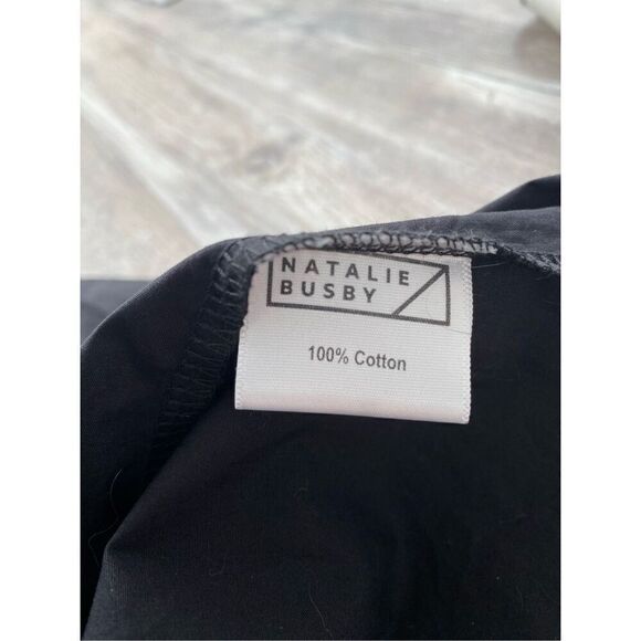 Natalie Busby Sunny Days Dress Black Short Womens Size S - Picture 5 of 5